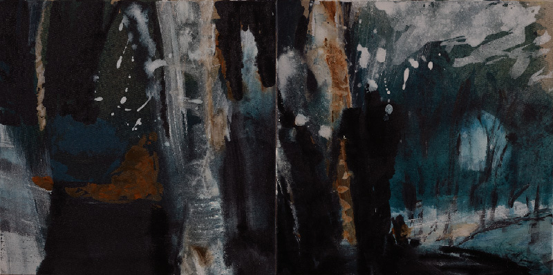 436 Small diptych 30x60 2012